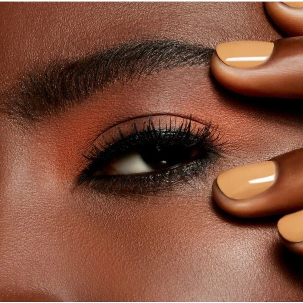 MAC WHAT CLOUT!  Eye Shadow~ Cognac Powder Kiss Matte `Pro Palette Pan Refill